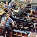 Gondoliers with technology