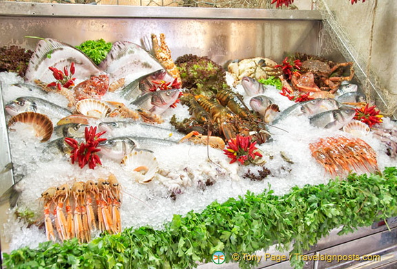 A beautiful seafood display (1373 bisita) A beautiful seafood display