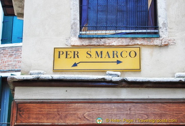 Direction to San Marco