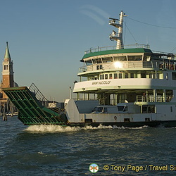 Arriving and Departing Venice