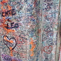 Love notes on the wall of Juliet's House