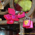 Sealing your love with padlocks at Juliet's House