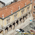 Loggia del Consiglio, now the administrative seat of the provincial government (1530 visits) On top of the building are statues of Vitruvius, Catallus, Pliny the Elder, Marcus and Cornelius Nep... Loggia del Consiglio, now the administrative seat of the provincial government