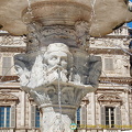 14th century fountain at the centre of Piazza Erbe