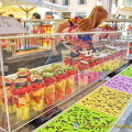 Fruit salad at the Piazza Erbe market