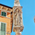 Column on Piazza Erbe