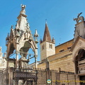 Tomb of Cangrande with equestrian statue of the ruler
