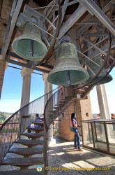 Rengo and Marangona, the two large bells of Torre dei Lamberti