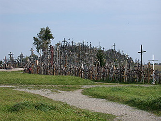 It is believed that the tradition of placing crosses began in the 14th century