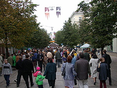 Kaunas, where we stopped for lunch