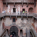 Inner yard of Trakai Castle