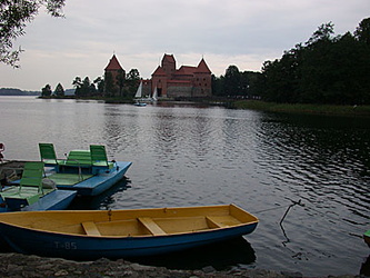 Lake Galvė and Trakai Castle