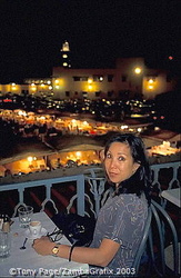 Me, on Argana's famous balcony