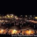View of Djemaa el Fna Square from the Argana cafe