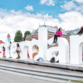 The iamsterdam slogan is a city icon that's popular with visitors doing selfies