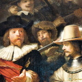 Captain Frans Banning Cocq (in black) and Lt Willem van Ruytenburch are the two central figures