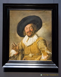 The Merry Drinker by Frans Hals