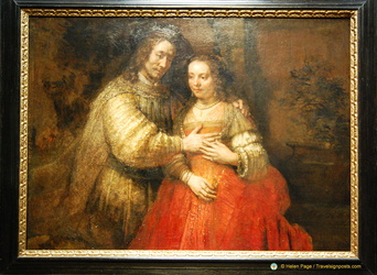 The Jewish Bride by Rembrandt (1667)