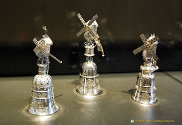 Silver windmill cups from the 16th century