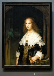 Rembrandt's Portrait of a Woman - possibly Maria Trip