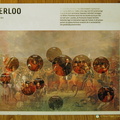 The main characters in the Battle of Waterloo painting