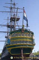 Replica of the Amsterdam, an East Indiaman