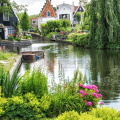Picturesque canal homes