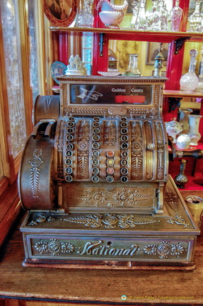 Antique cash register
