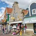 Souvenir shops and cafes
