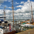 Leisure boats in Volendam