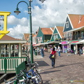 Wooden bell frame at the harbour