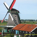 One of the windmills at Zaanse Schans
