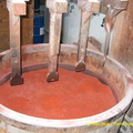Production of ocre pigment 