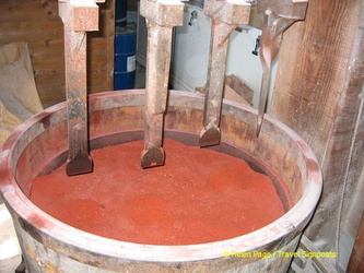 Production of ocre pigment 