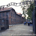 "Arbeit macht Frei" gate at Auschwitz I