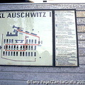 Floor plan of Auschwitz I concentration camp