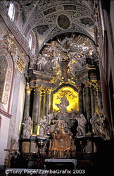 Jasna Góra Baroque Basilica interior