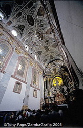 Jasna Góra Baroque Basilica interior