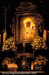 Black Madonna at the Jasna Gora Monastery