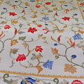 The popular floral weave of Arraiolos carpets