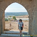 Me entering Arraiolos castle
