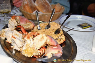 Delicious crab meat spread