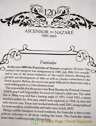 Nazare. Portugal (852 besök) About Nazare's funicular (H) Nazare. Portugal