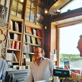 Lello bookshop, Oporto (1510 visits) Tony having a chat with Antero Braga and another gentlemen Lello bookshop, Oporto