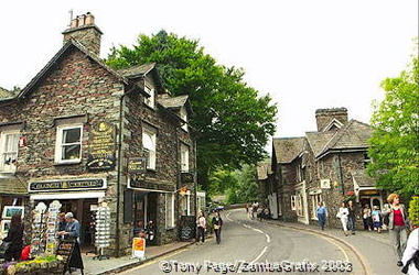 Grasmere is an attractive little village and a popular base for fell (hill) walking.