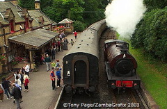 Haverthwaite Steam Railway, the Lake District
