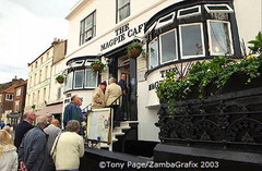 Whitby is noted for its fish & chips. Judging from the endless queues, the Magpie Cafe was obviously the best.