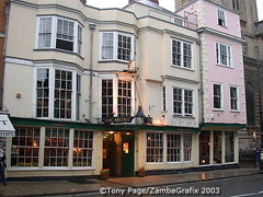 And at the end of the day, there's nothing like a welcome drink and a meal at the renowned Mitre public house in Oxford