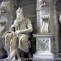 Michaelangelo's Moses, St Pietro in Vinculo, Rome (3316 visits) Michaelangelo's Moses, St Pietro in Vinculo, Rome Michaelangelo's Moses, St Pietro in Vinculo, Rome