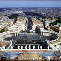 View from cupola of St Peter's Basilica, Rome